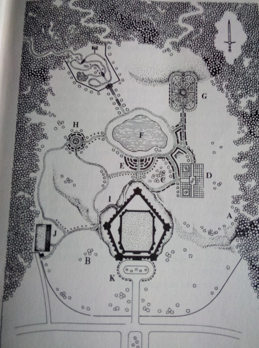 plan du palais d'Ambre